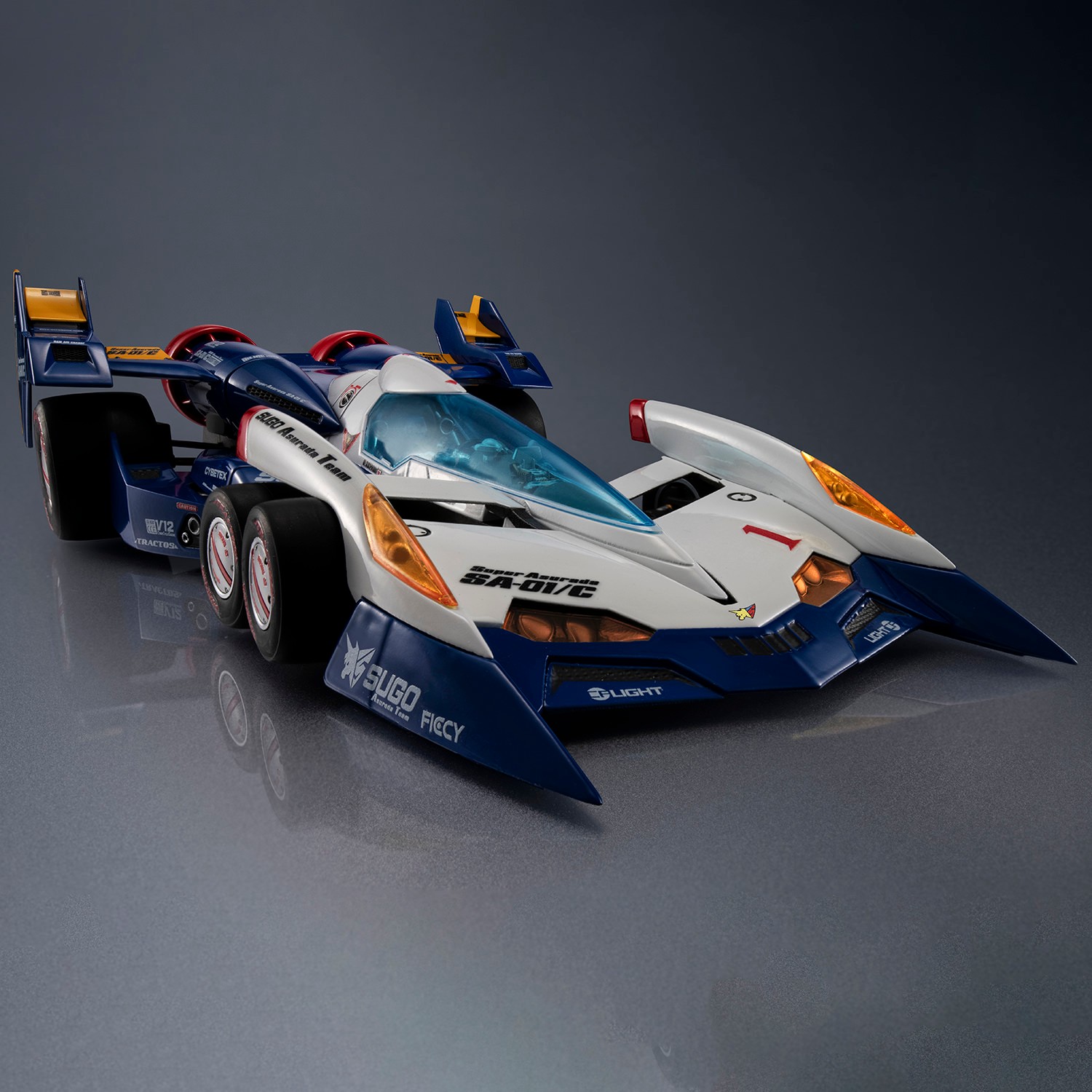Future GPX Cyber Formula Super Asurada SA-01/C Collectible Figure  (Prototype Shown) View 5