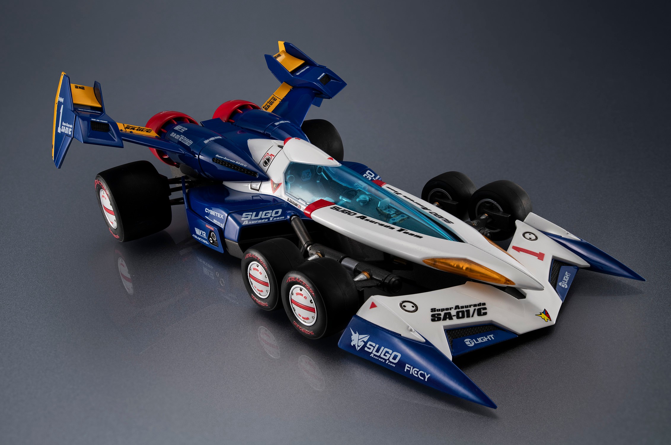 Future GPX Cyber Formula Super Asurada SA-01/C Collectible Figure  (Prototype Shown) View 6