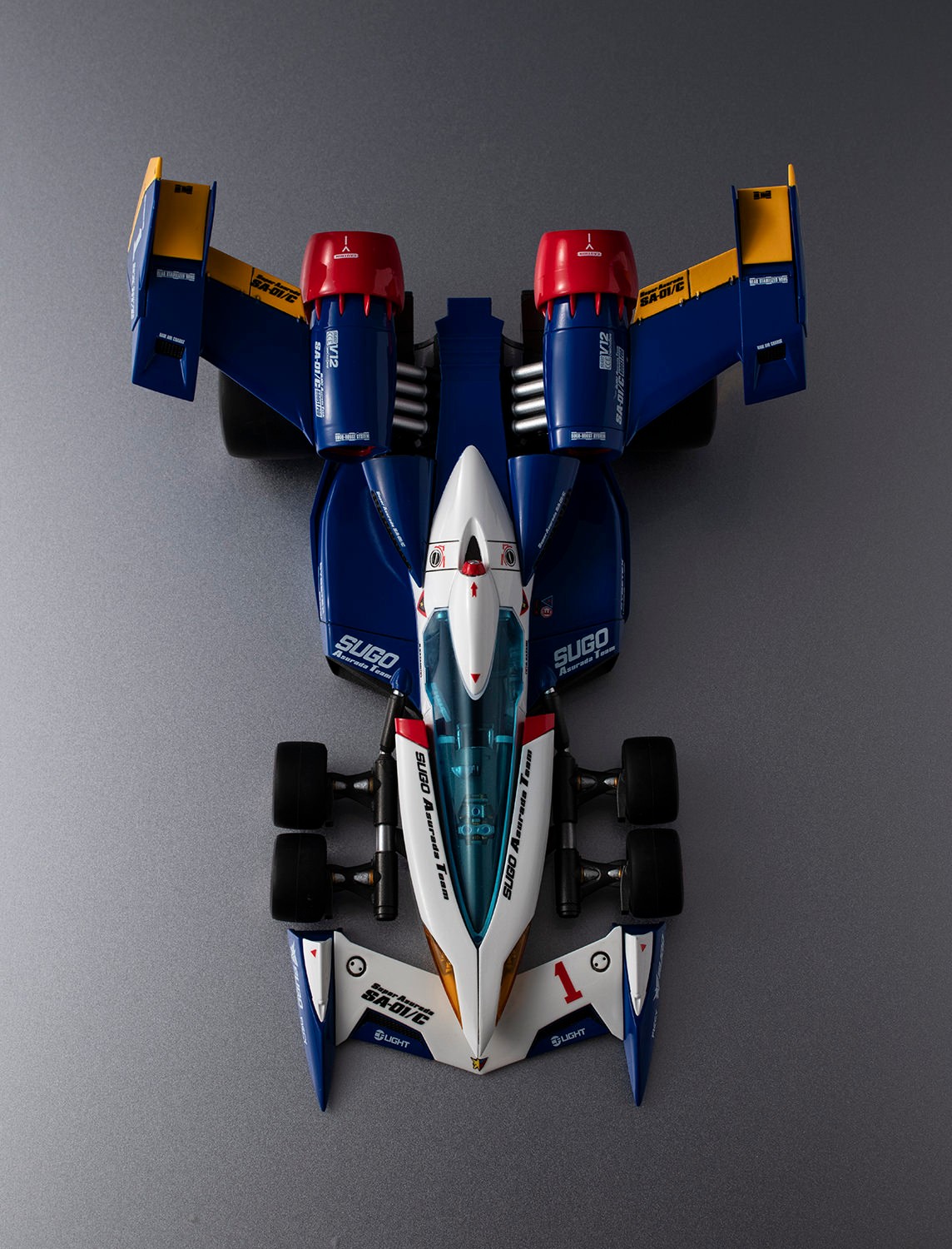 Future GPX Cyber Formula Super Asurada SA-01/C Collectible Figure  (Prototype Shown) View 12