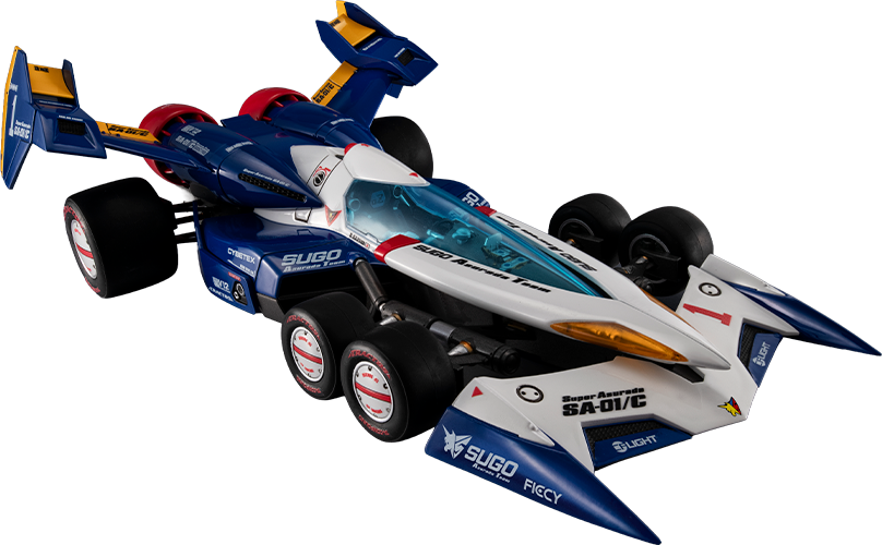 Future GPX Cyber Formula Super Asurada SA-01/C Collectible Figure  (Prototype Shown) View 13
