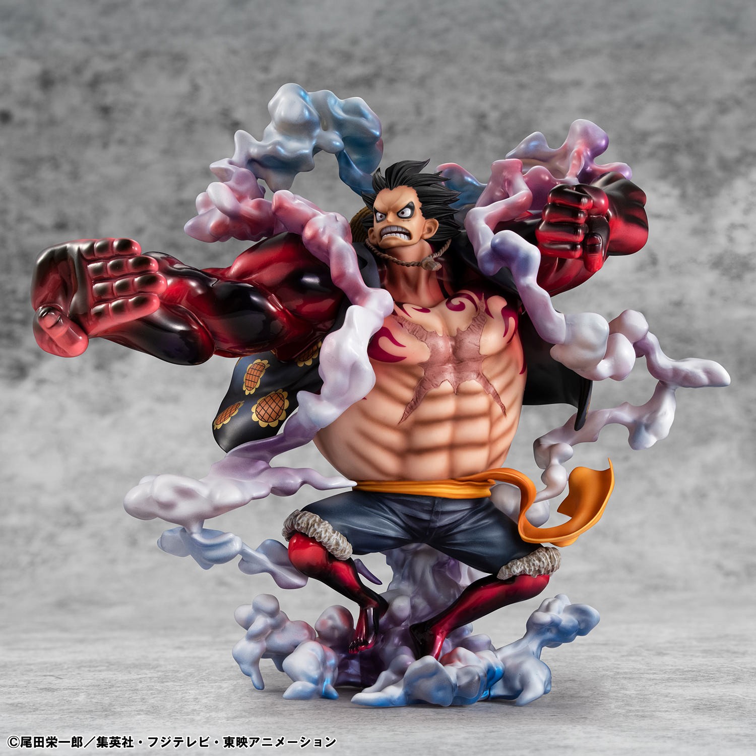 One Piece Monkey D. Luffy Gear 4 Boundman 10th LIMITED Ver. Collectible Figure  (Prototype Shown) View 3
