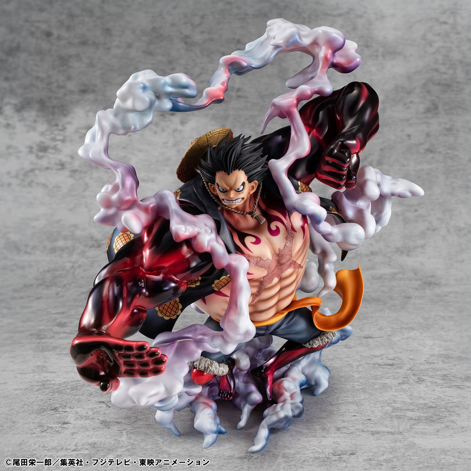 One Piece Monkey D. Luffy Gear 4 Boundman 10th LIMITED Ver. Collectible Figure  (Prototype Shown) View 10