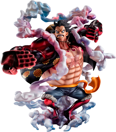 One Piece Monkey D. Luffy Gear 4 Boundman 10th LIMITED Ver. Collectible Figure  (Prototype Shown) View 14