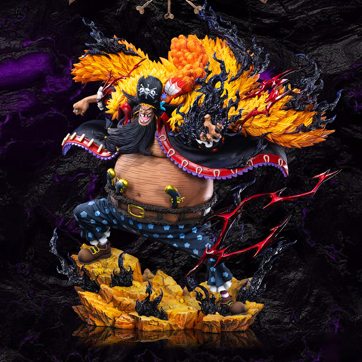 One Piece Blackbeard - Marshall D. Teach (Echo Version) Statues  Collector Edition (Prototype Shown) View 1