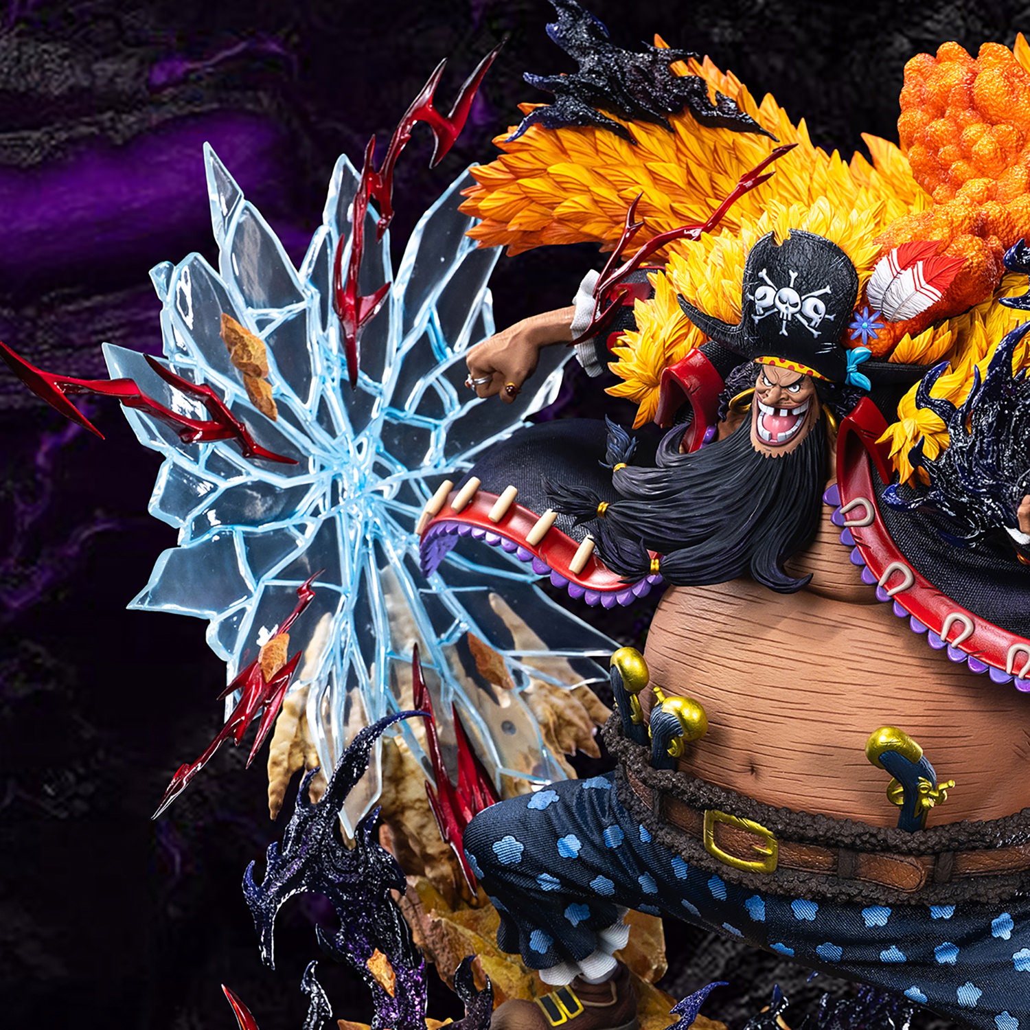 One Piece Blackbeard - Marshall D. Teach (Echo Version) Statues  Collector Edition (Prototype Shown) View 3