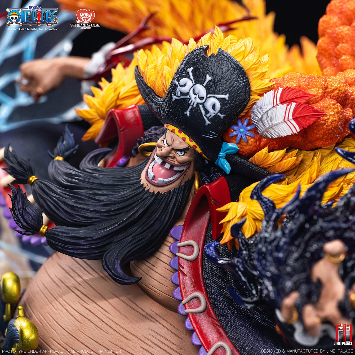 One Piece Blackbeard - Marshall D. Teach (Echo Version) Statues  Collector Edition (Prototype Shown) View 6
