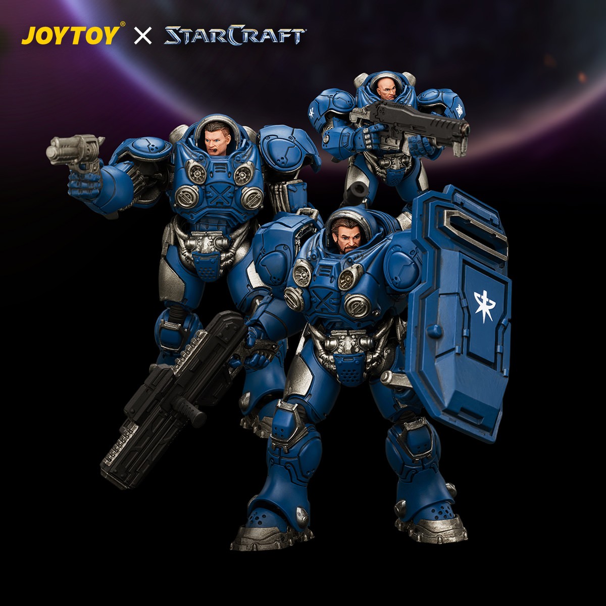 Starcraft Terran Marine Set Action Figure  (Prototype Shown) View 1