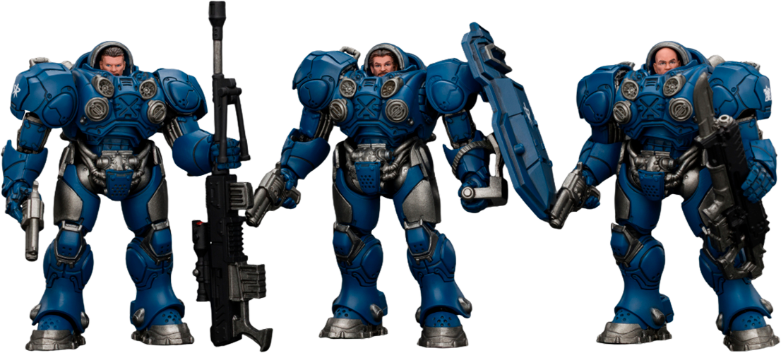 Starcraft Terran Marine Set Action Figure  (Prototype Shown) View 17