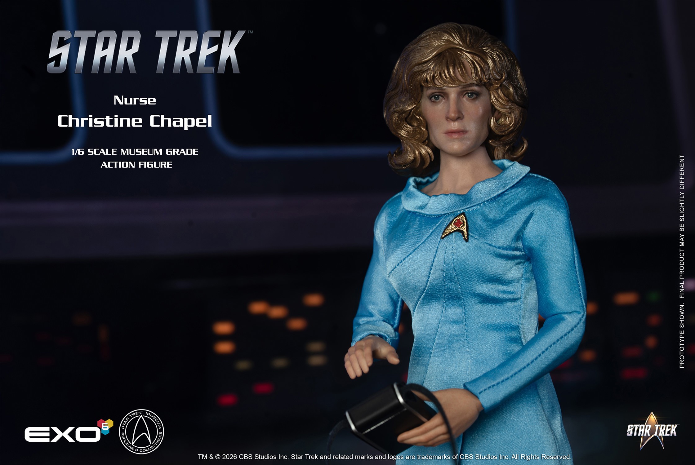 Star Trek Nurse Christine Chapel Sixth Scale Figure  (Prototype Shown) View 6