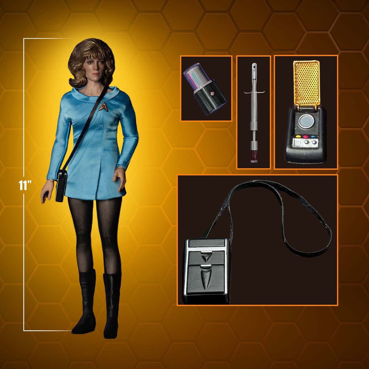Star Trek Nurse Christine Chapel Sixth Scale Figure  (Prototype Shown) View 2