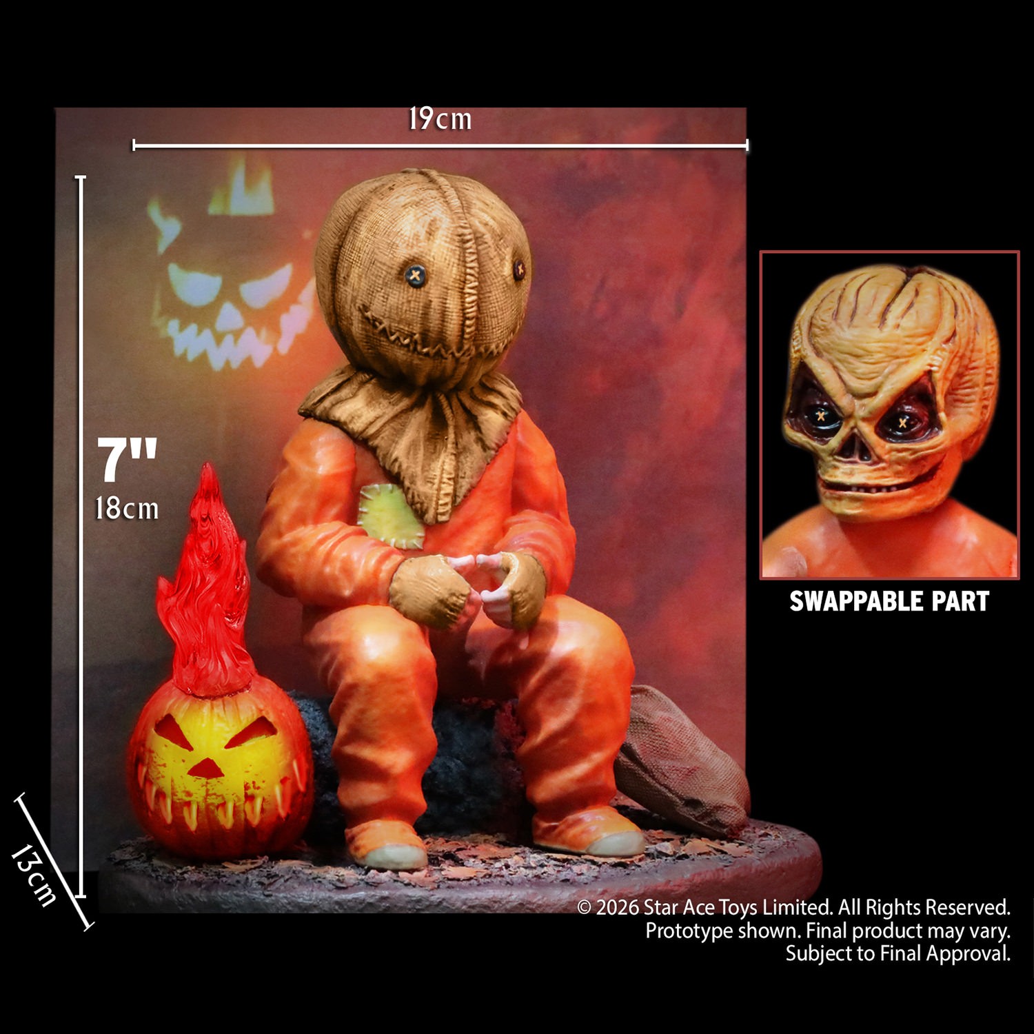 Trick 'r Treat Sam (Deluxe Version) Statues  (Prototype Shown) View 2