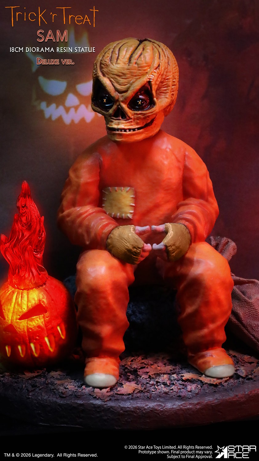 Trick 'r Treat Sam (Deluxe Version) Statues  (Prototype Shown) View 10