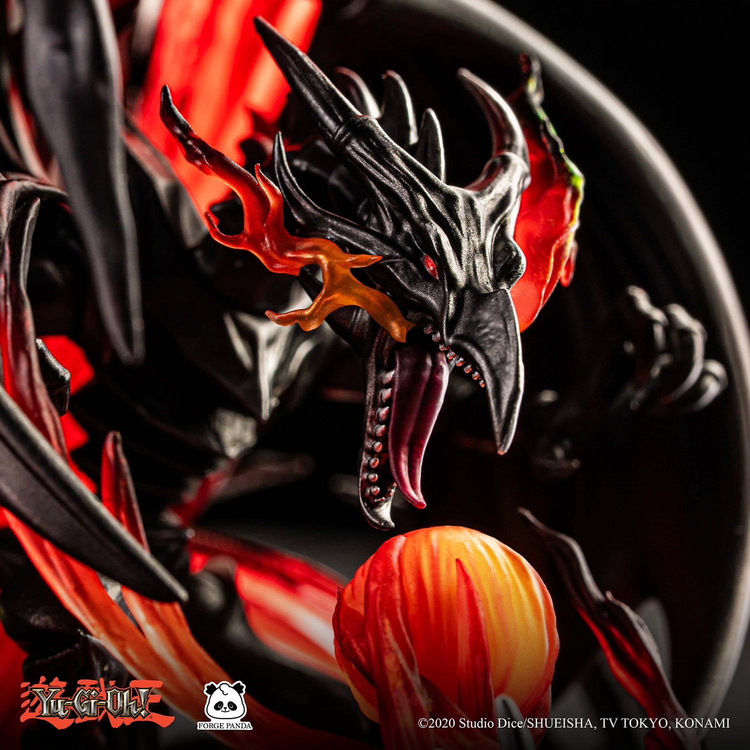 Yu-Gi-Oh! Red-Eyes Black Dragon Diorama LED Collectible Lamp  (Prototype Shown) View 6