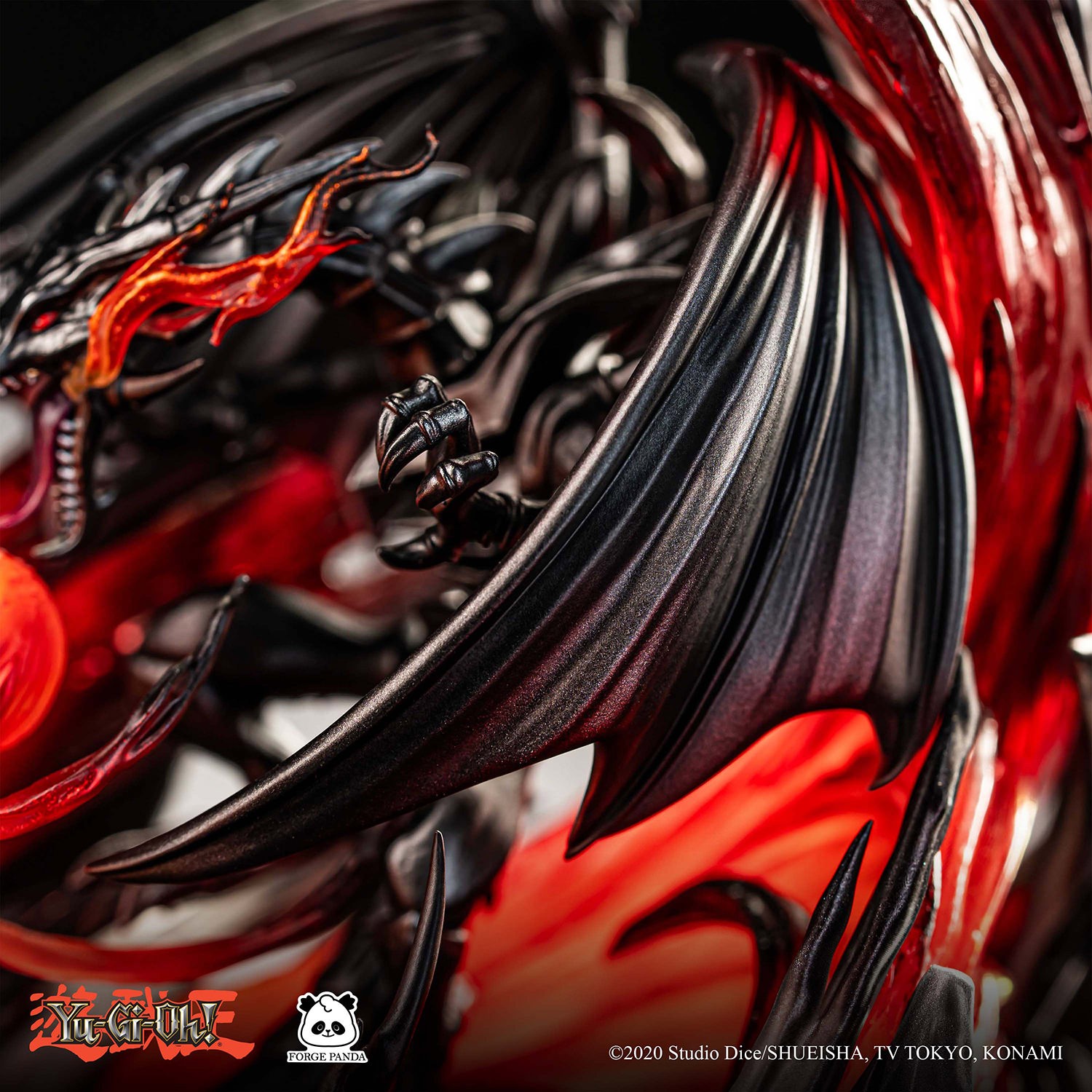 Yu-Gi-Oh! Red-Eyes Black Dragon Diorama LED Collectible Lamp  (Prototype Shown) View 7