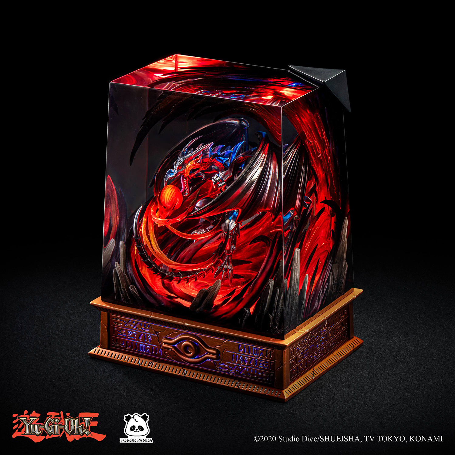 Yu-Gi-Oh! Red-Eyes Black Dragon Diorama LED Collectible Lamp  (Prototype Shown) View 9