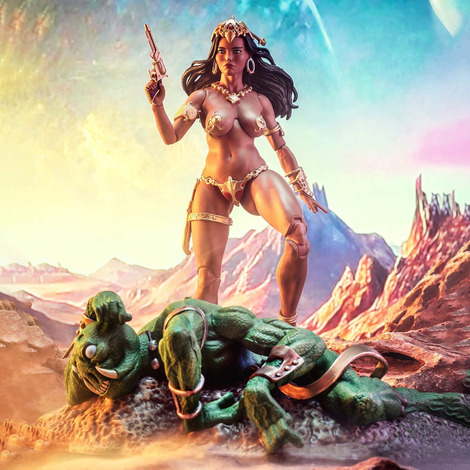 Dynamite Dejah Thoris Action Figure  (Prototype Shown) View 1