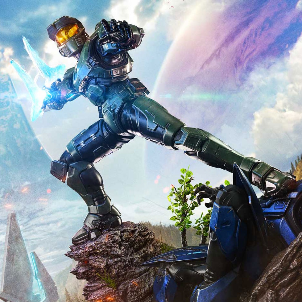 HALO Master Chief Quarter Scale Statue  Collector Edition (Prototype Shown) View 1