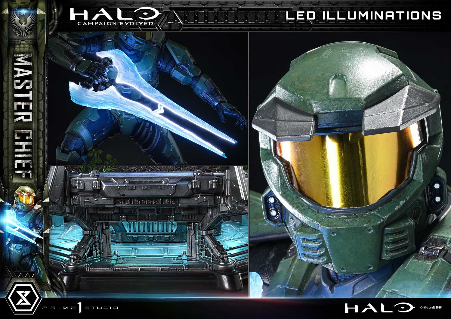 HALO Master Chief Quarter Scale Statue  Collector Edition (Prototype Shown) View 8