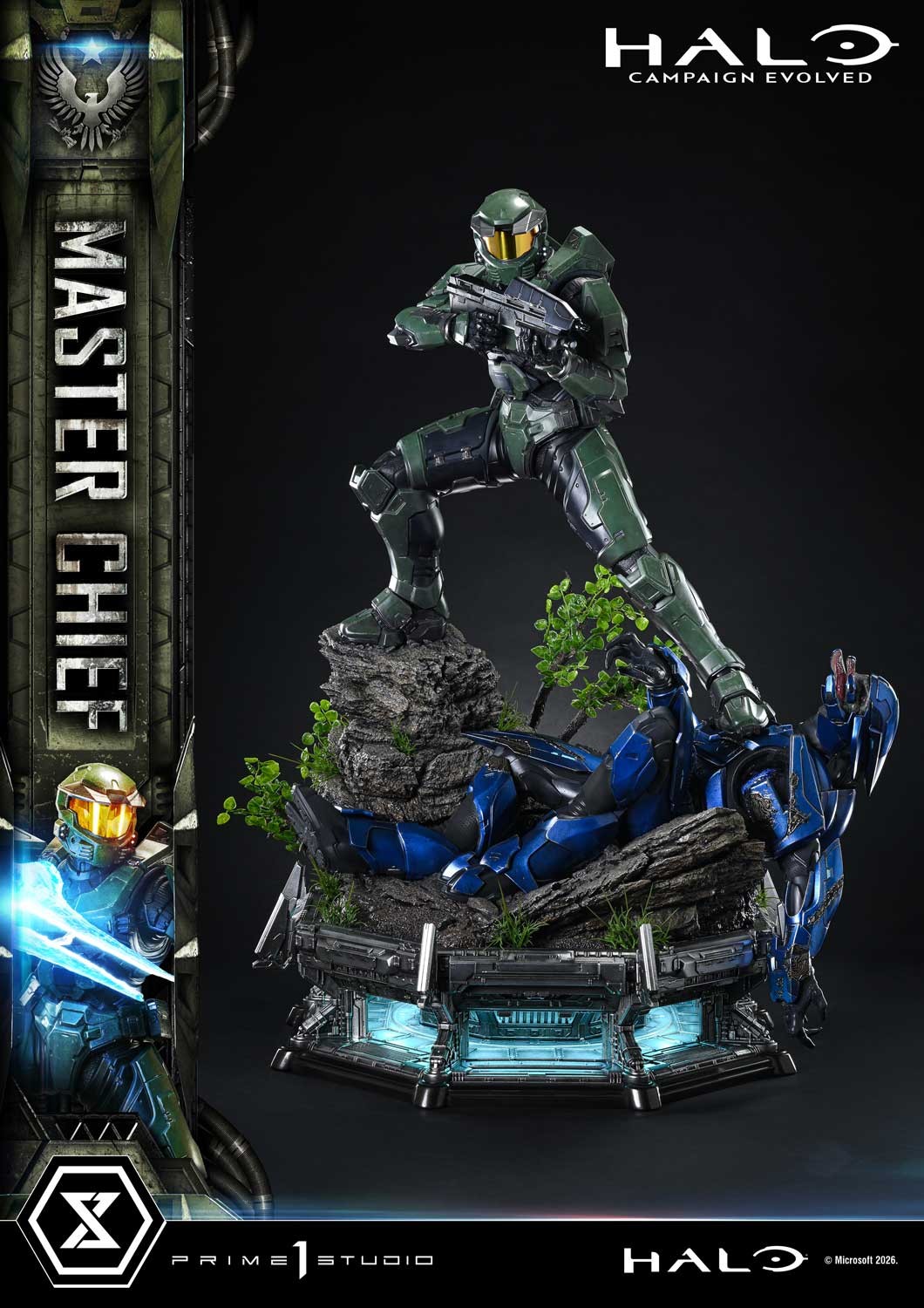 HALO Master Chief (Bonus Version) Quarter Scale Statue  (Prototype Shown) View 9