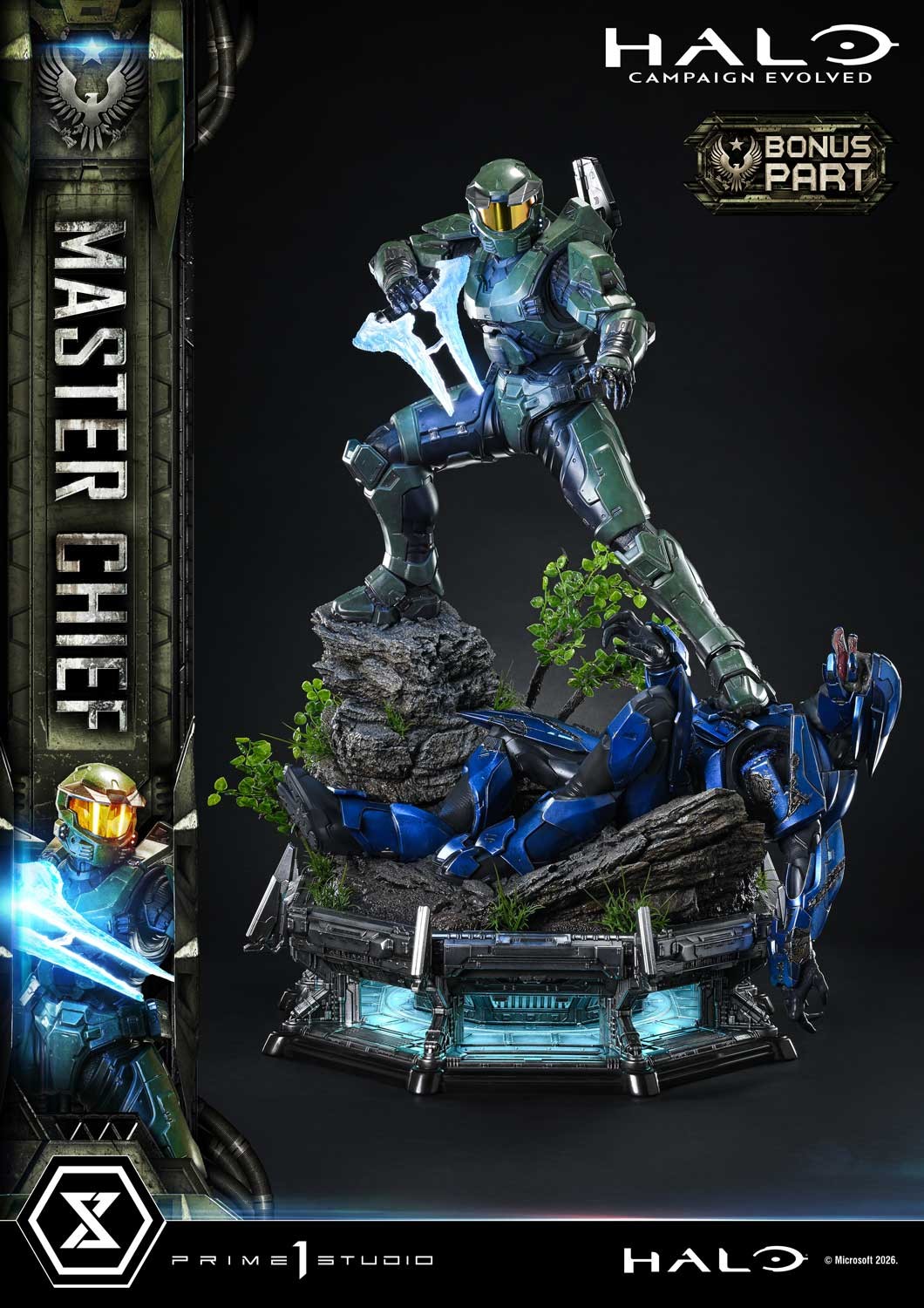 HALO Master Chief (Bonus Version) Quarter Scale Statue  (Prototype Shown) View 10