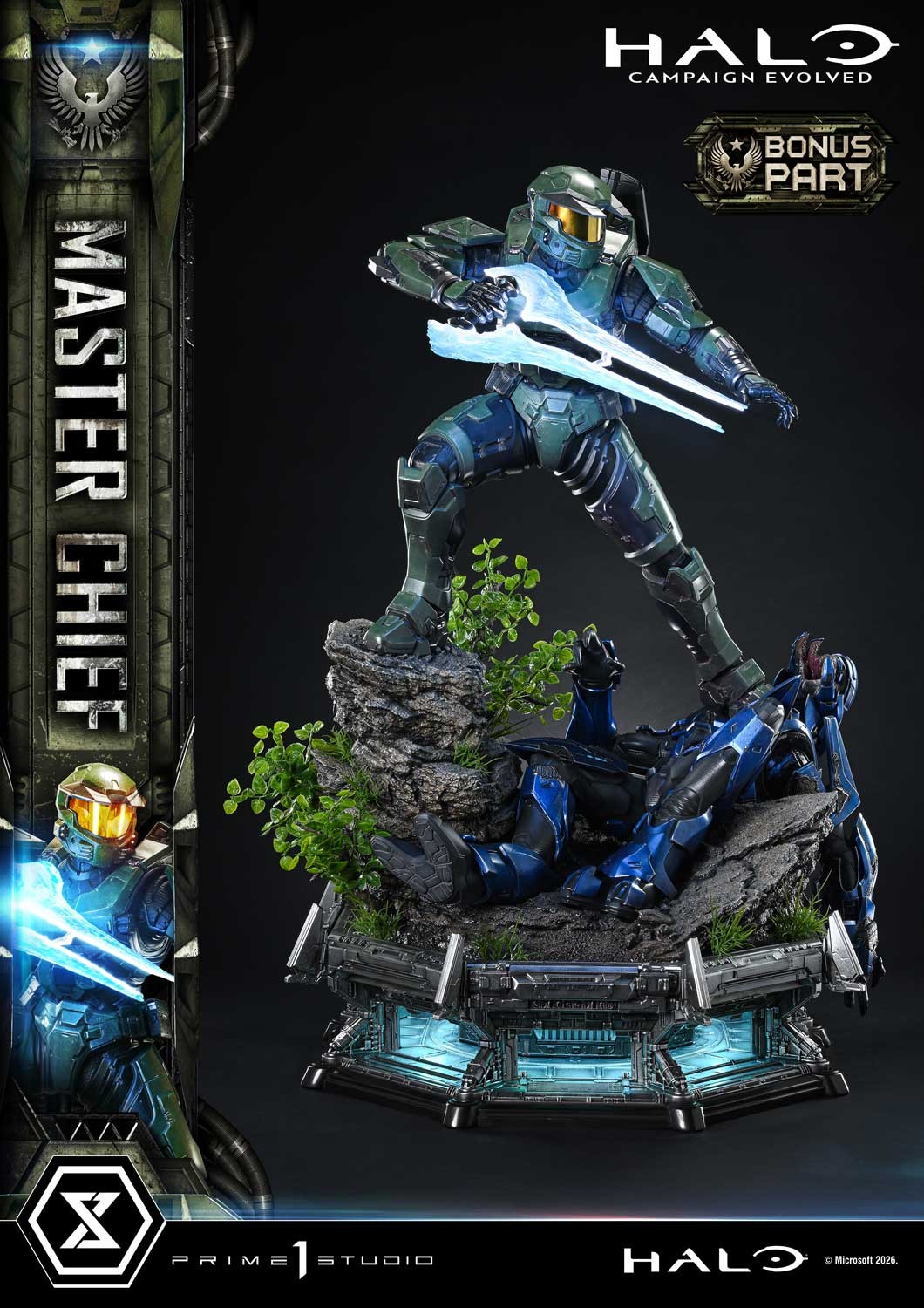 HALO Master Chief (Bonus Version) Quarter Scale Statue  (Prototype Shown) View 11