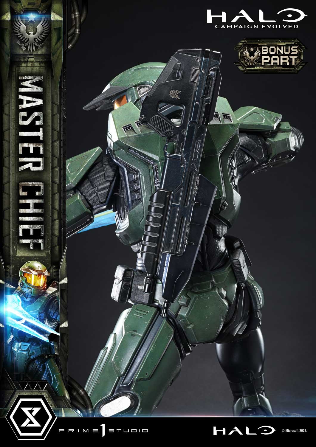 HALO Master Chief (Bonus Version) Quarter Scale Statue  (Prototype Shown) View 14
