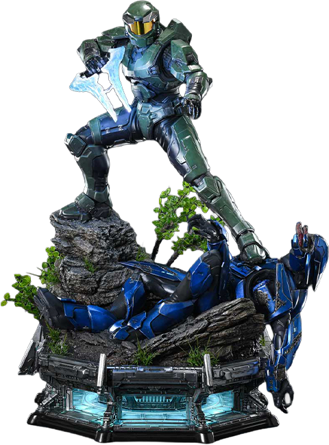 HALO Master Chief (Bonus Version) Quarter Scale Statue  (Prototype Shown) View 15