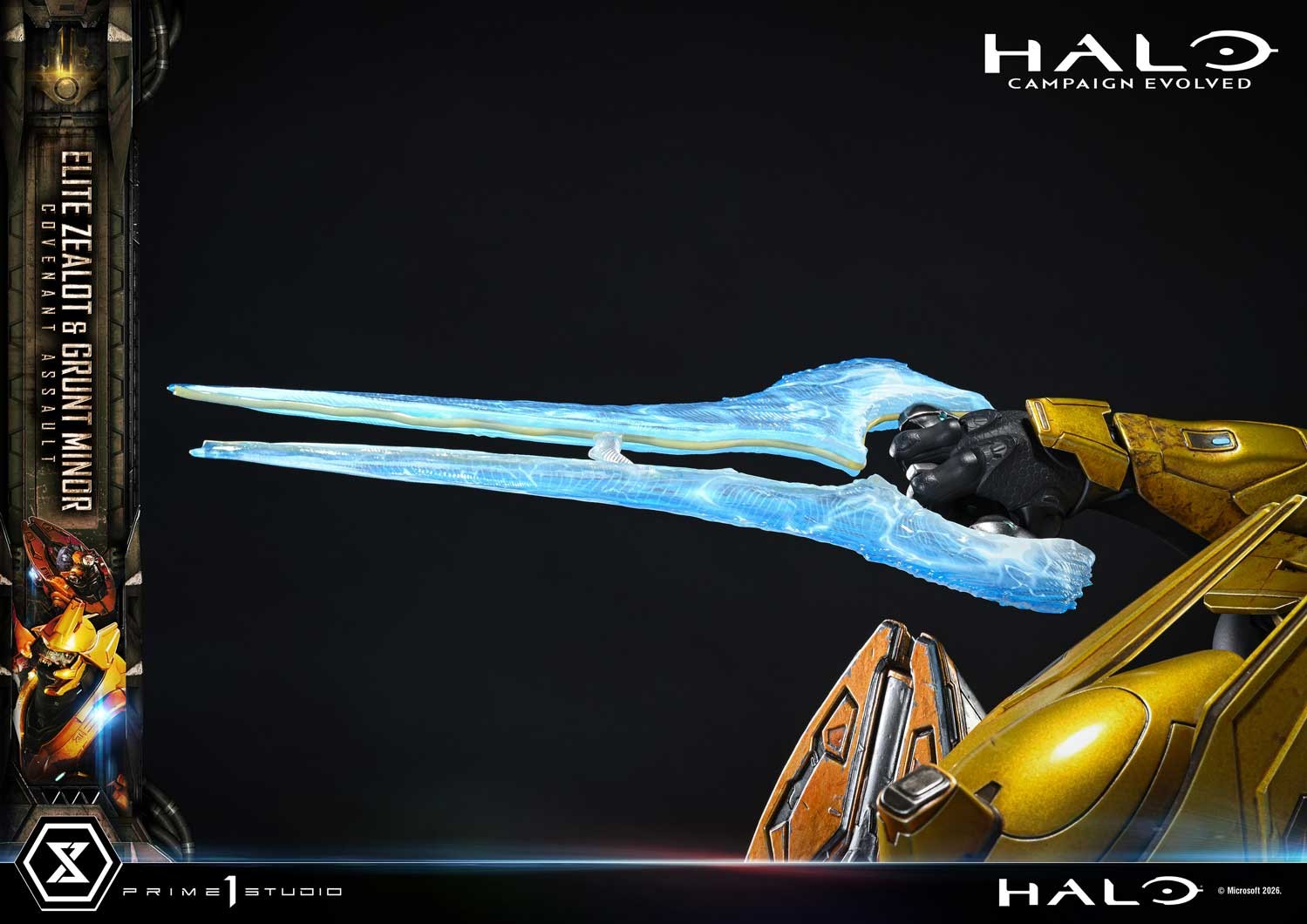 HALO Elite Zealot & Grunt Minor: Covenant Assault Quarter Scale Statue  Collector Edition (Prototype Shown) View 14