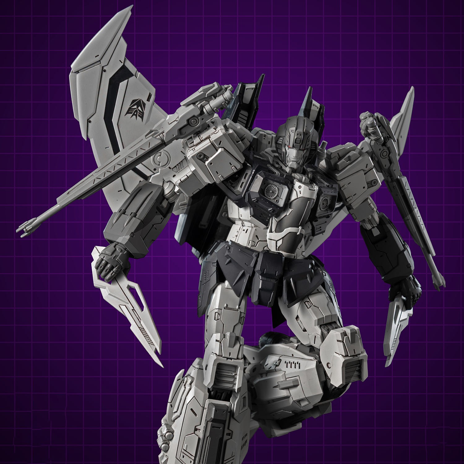 Transformers Fallen Coronation Starscream (1986 Movie Edition) MDLX Action Figure  (Prototype Shown) View 4