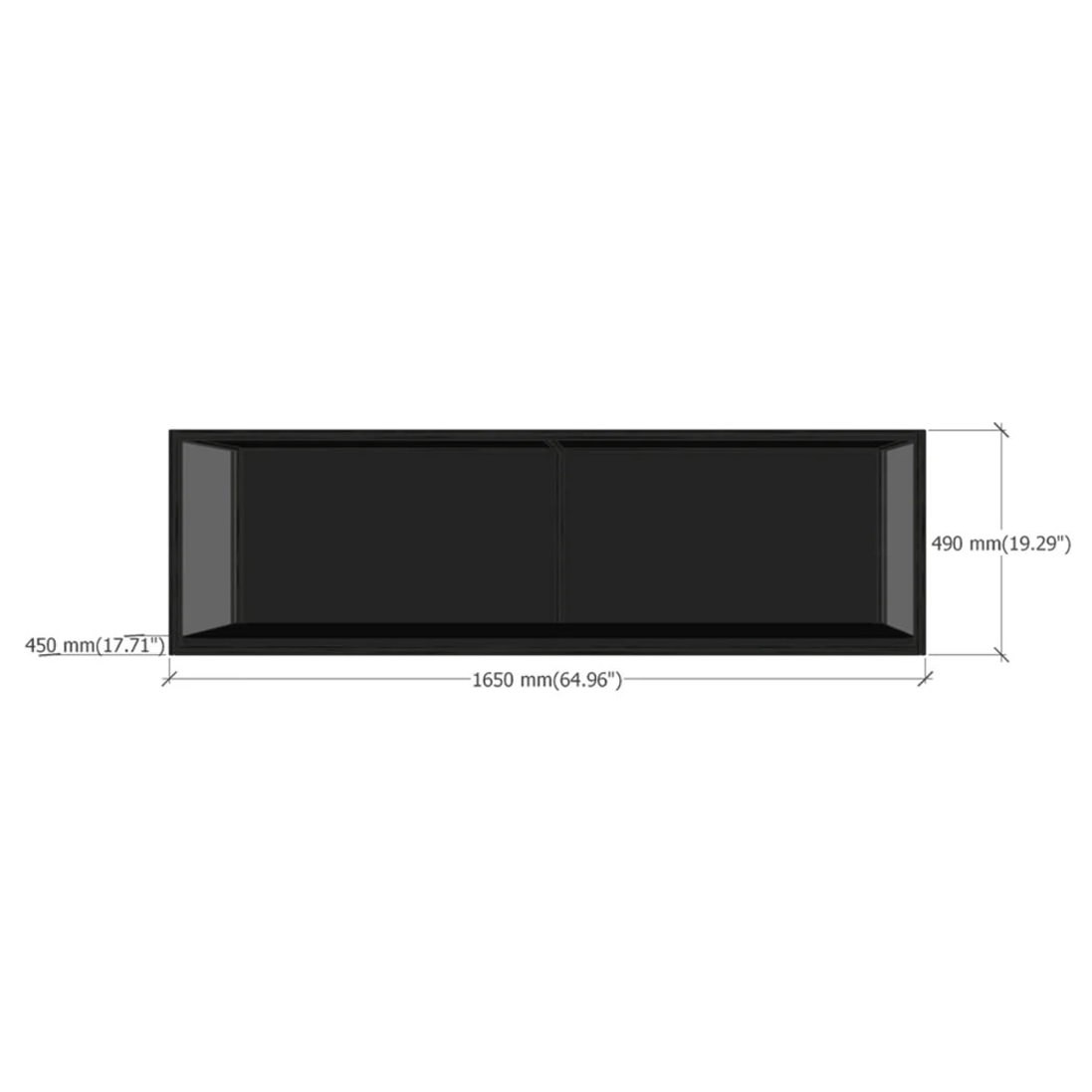 Moduspace Sixth165 Display Case  (Prototype Shown) View 2