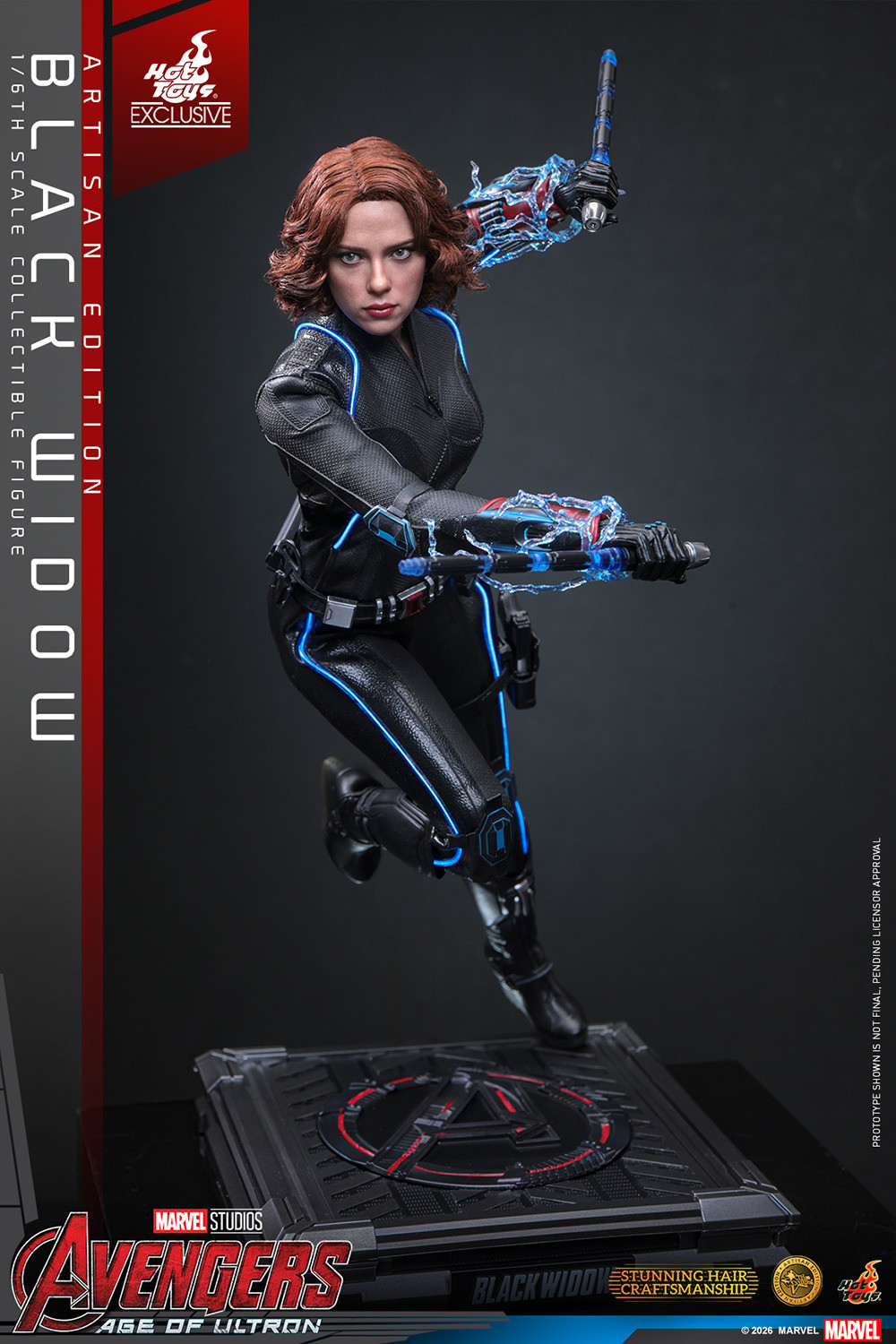Marvel Black Widow (Artisan Edition) Sixth Scale Figure  (Prototype Shown) View 4