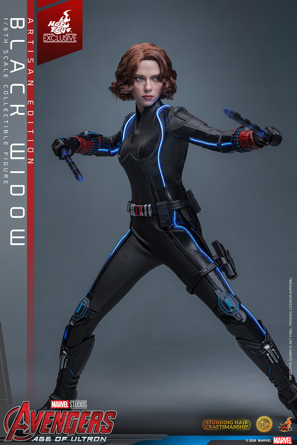 Marvel Black Widow (Artisan Edition) Sixth Scale Figure  (Prototype Shown) View 3
