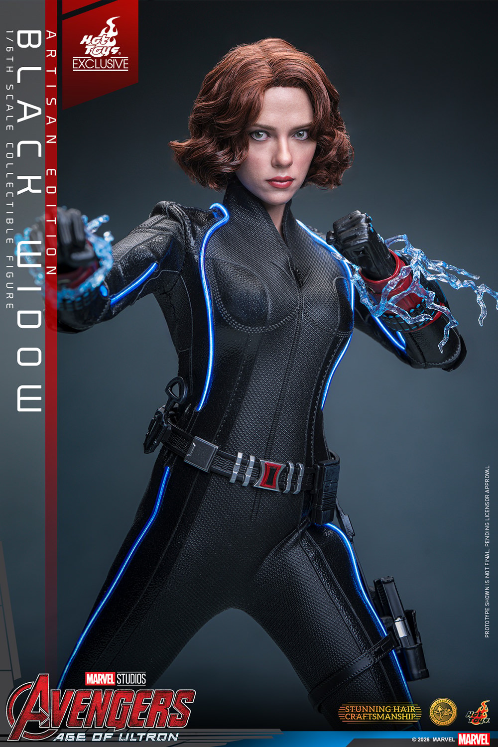 Marvel Black Widow (Artisan Edition) Sixth Scale Figure  (Prototype Shown) View 7