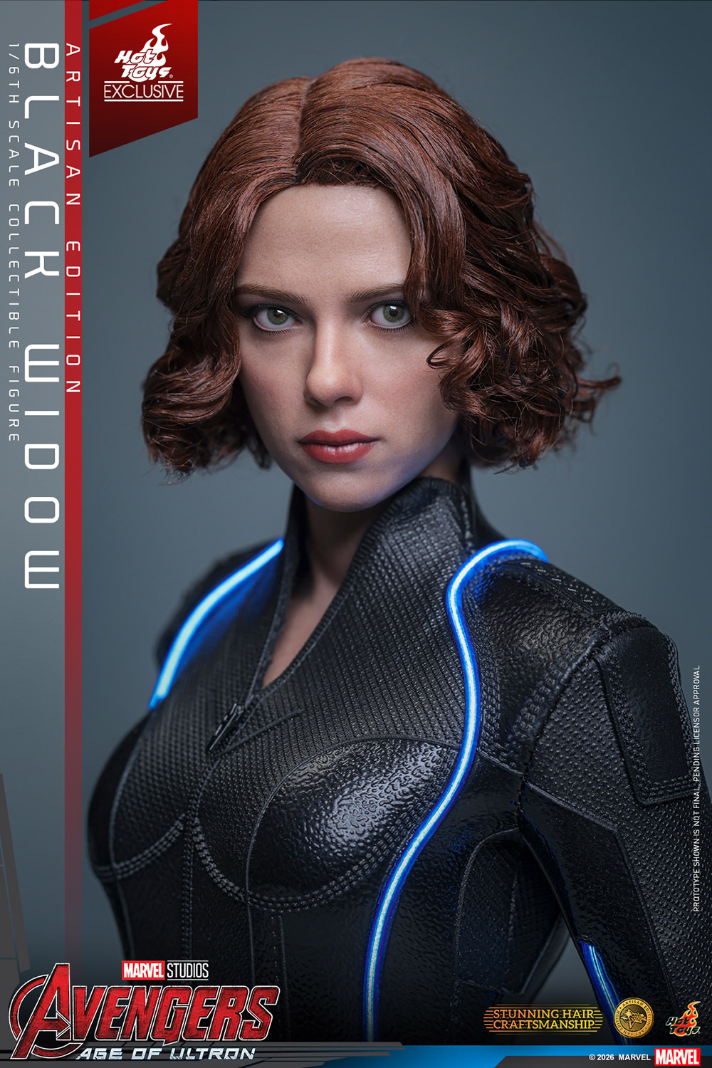 Marvel Black Widow (Artisan Edition) Sixth Scale Figure  (Prototype Shown) View 6