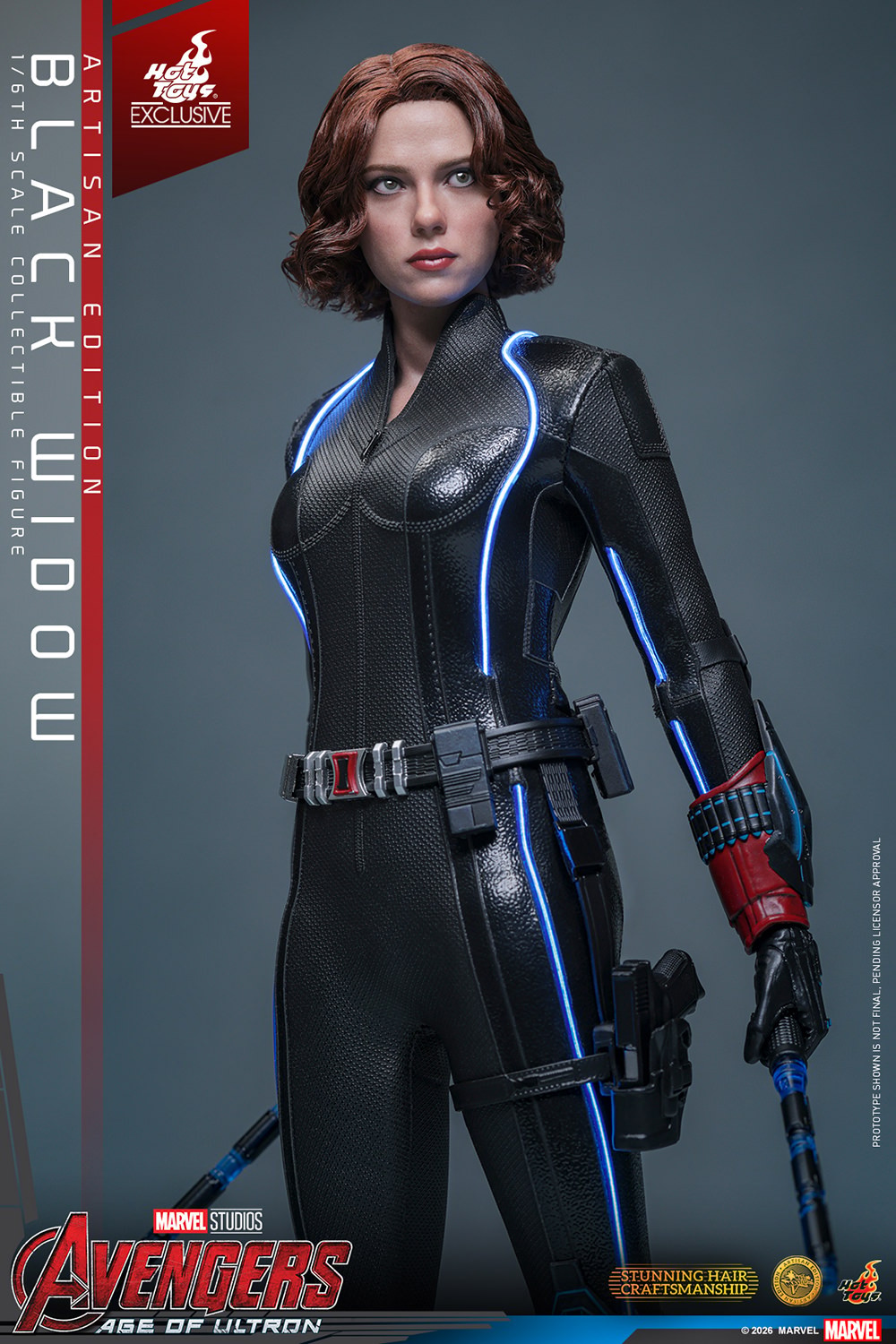 Marvel Black Widow (Artisan Edition) Sixth Scale Figure  (Prototype Shown) View 8