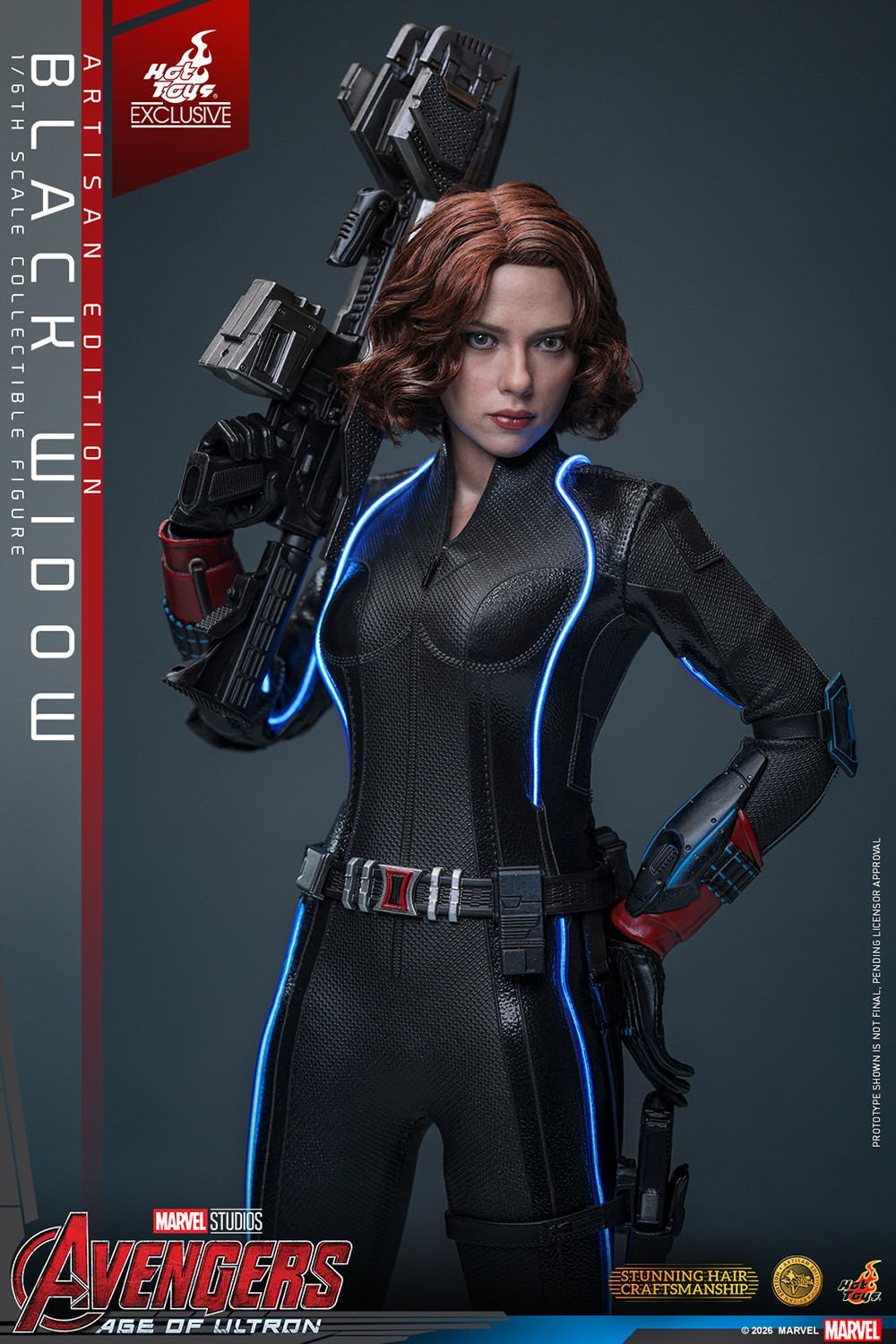 Marvel Black Widow (Artisan Edition) Sixth Scale Figure  (Prototype Shown) View 10