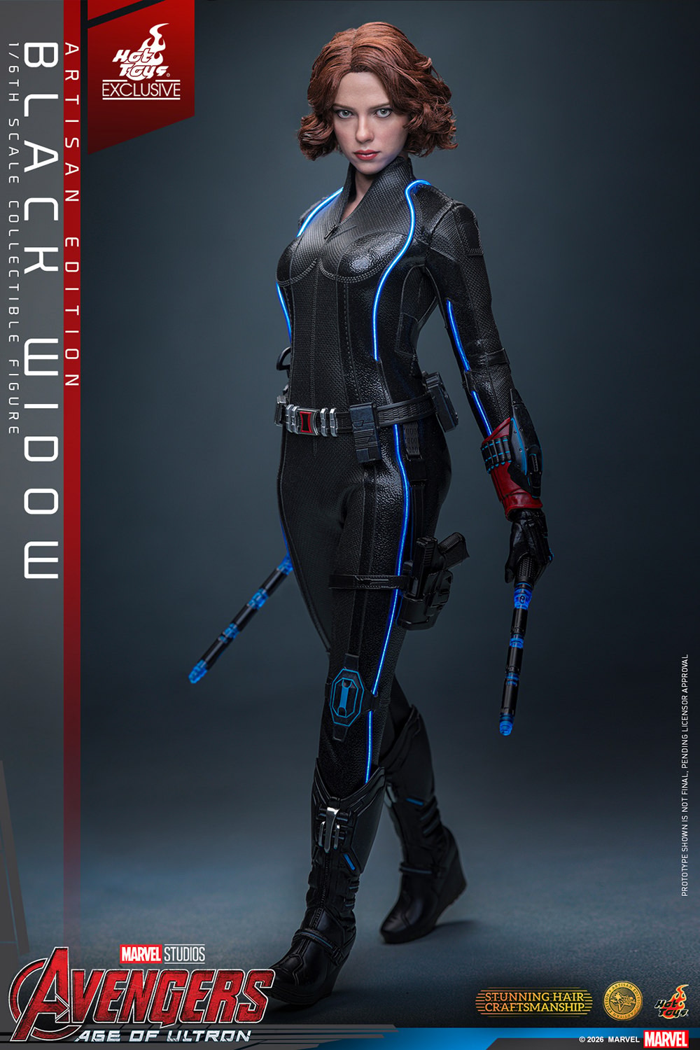 Marvel Black Widow (Artisan Edition) Sixth Scale Figure  (Prototype Shown) View 11