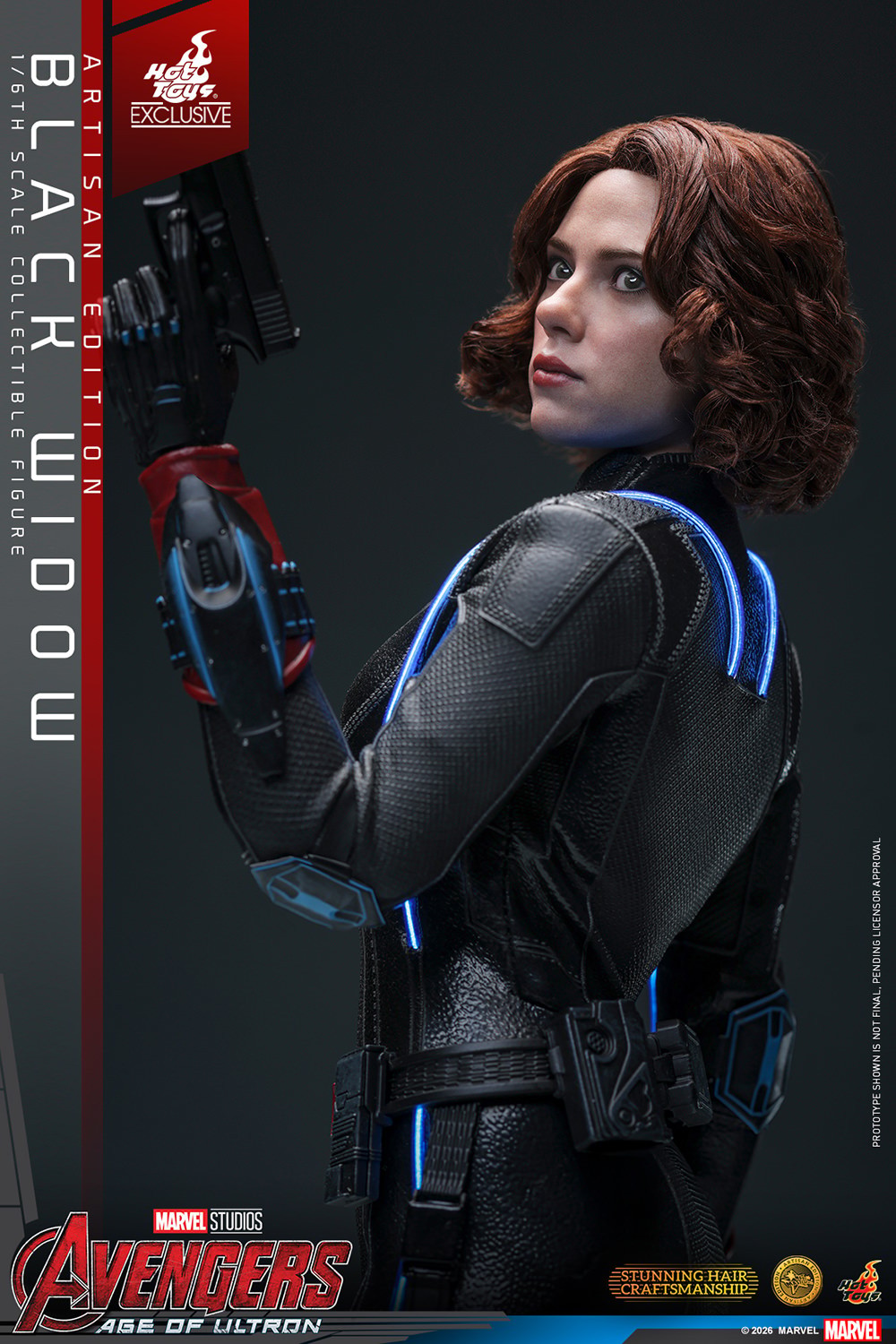 Marvel Black Widow (Artisan Edition) Sixth Scale Figure  (Prototype Shown) View 9