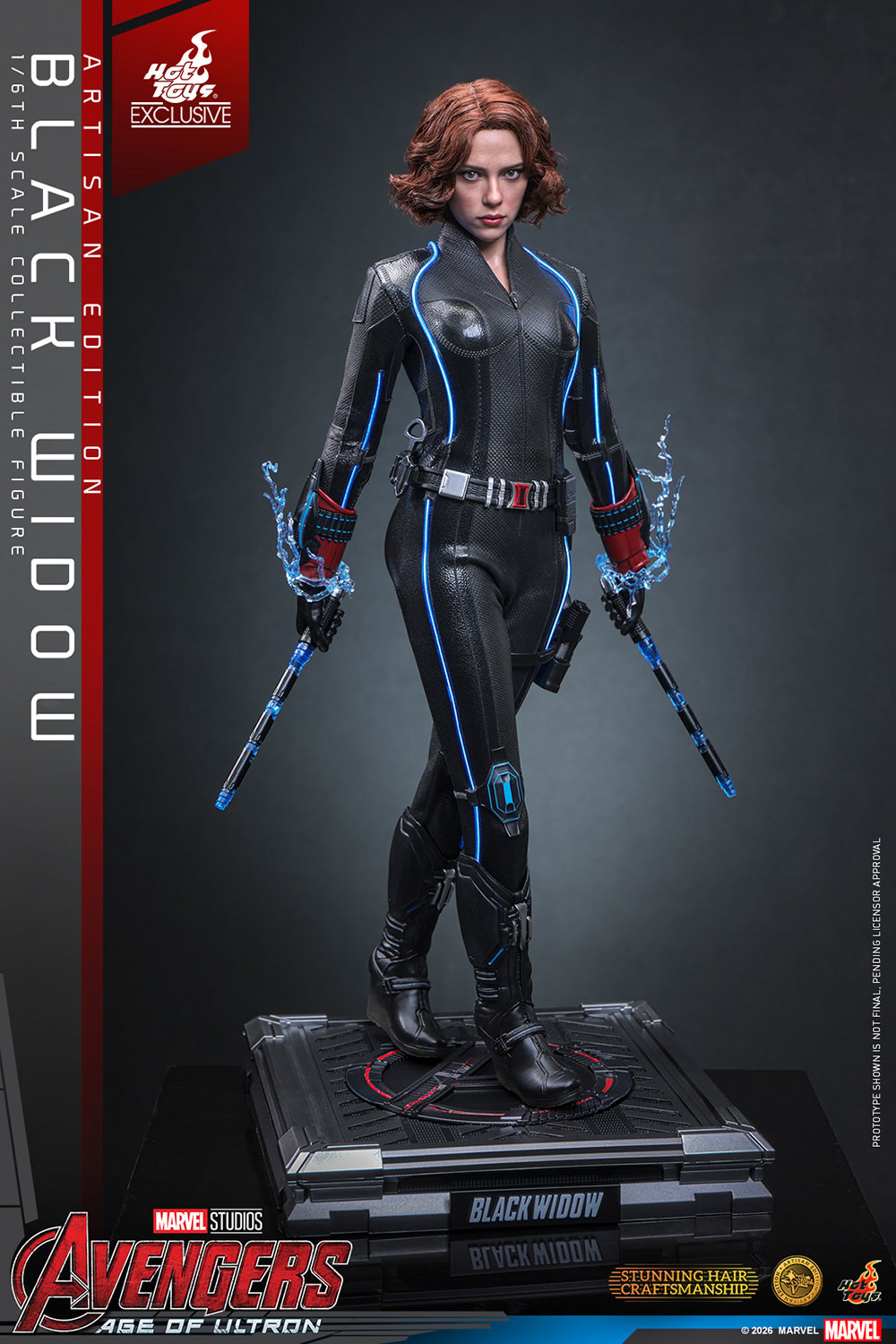 Marvel Black Widow (Artisan Edition) Sixth Scale Figure  (Prototype Shown) View 14