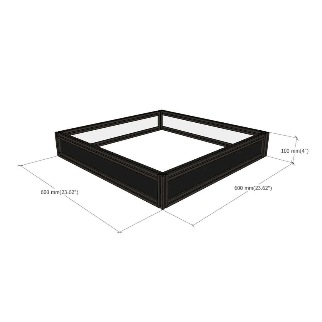 Moduspace DF60 Riser Display Case  (Prototype Shown) View 2