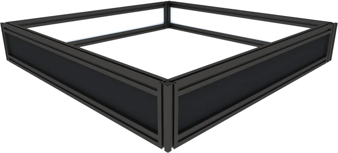 Moduspace DF60 Riser Display Case  (Prototype Shown) View 4