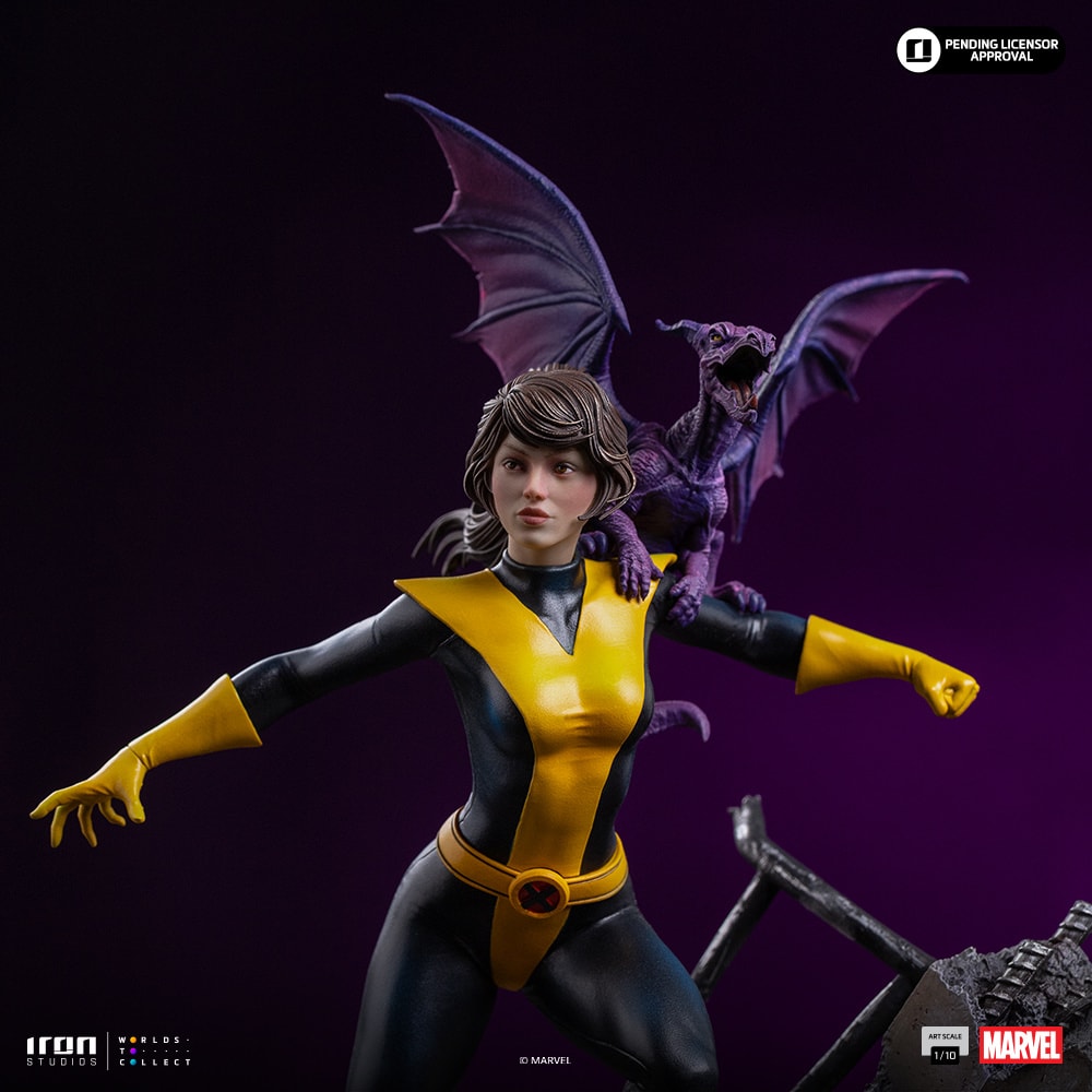 Marvel Kitty Pryde & Lockheed 1:10 Scale Statue  (Prototype Shown) View 3