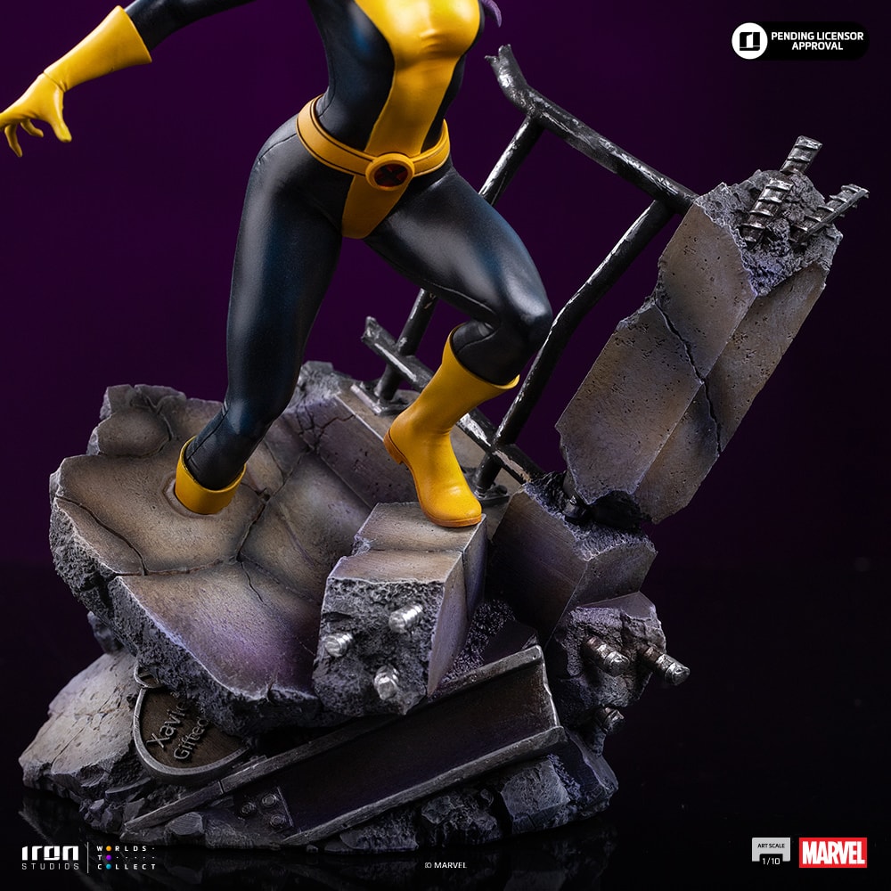 Marvel Kitty Pryde & Lockheed 1:10 Scale Statue  (Prototype Shown) View 5