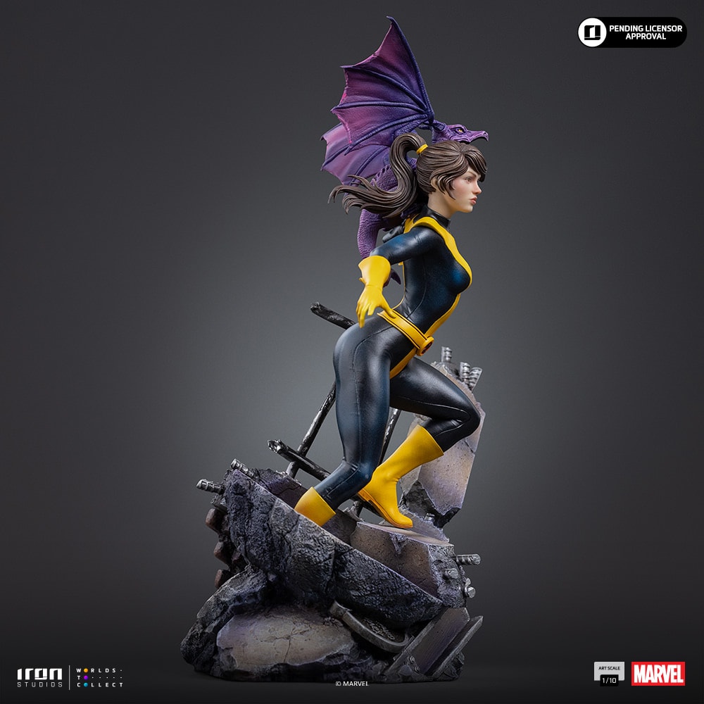 Marvel Kitty Pryde & Lockheed 1:10 Scale Statue  (Prototype Shown) View 15