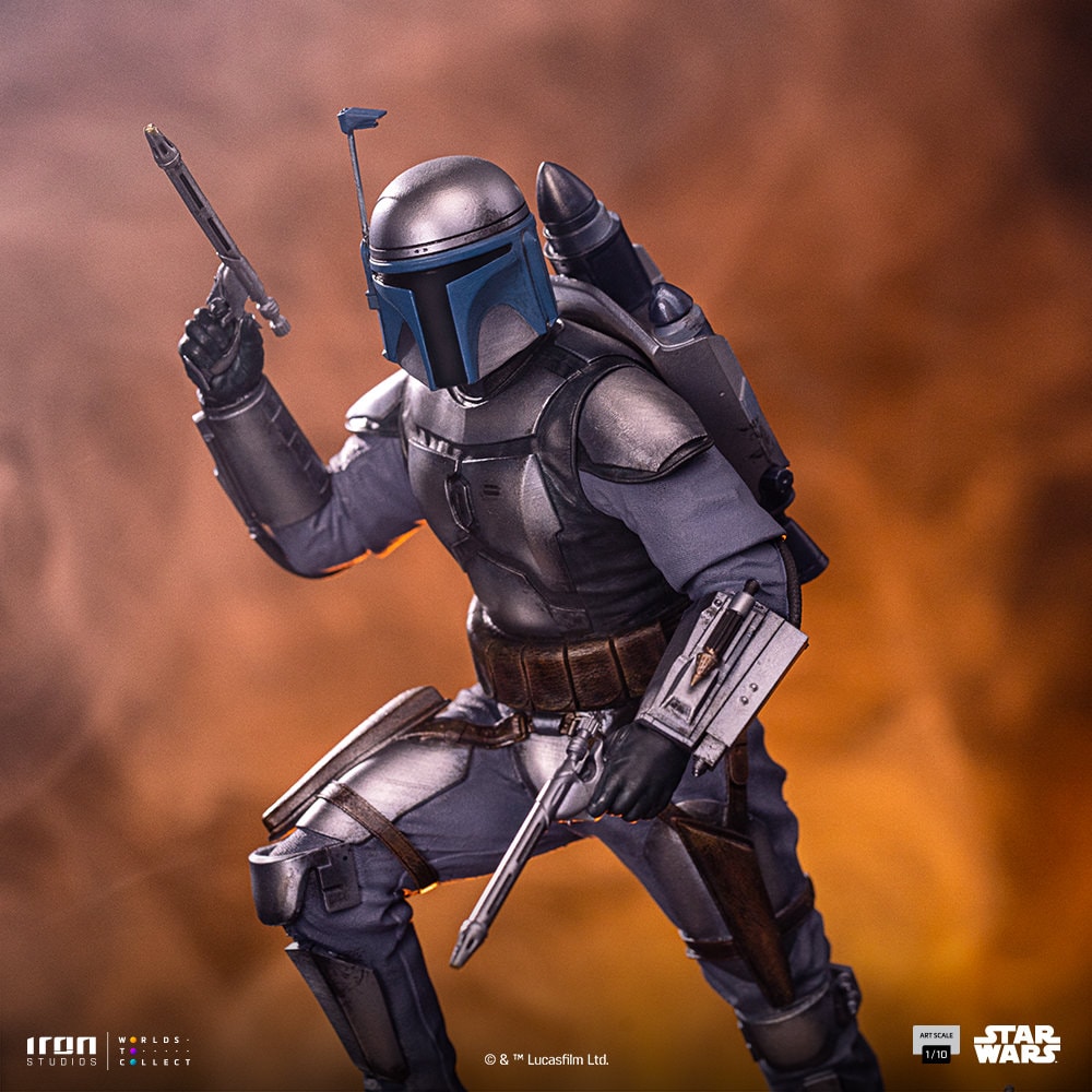 Star Wars Jango Fett 1:10 Scale Statue  (Prototype Shown) View 3