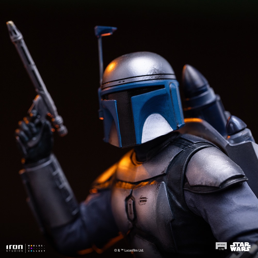 Star Wars Jango Fett 1:10 Scale Statue  (Prototype Shown) View 7