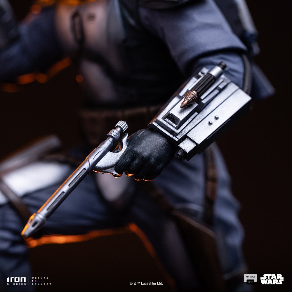 Star Wars Jango Fett 1:10 Scale Statue  (Prototype Shown) View 9