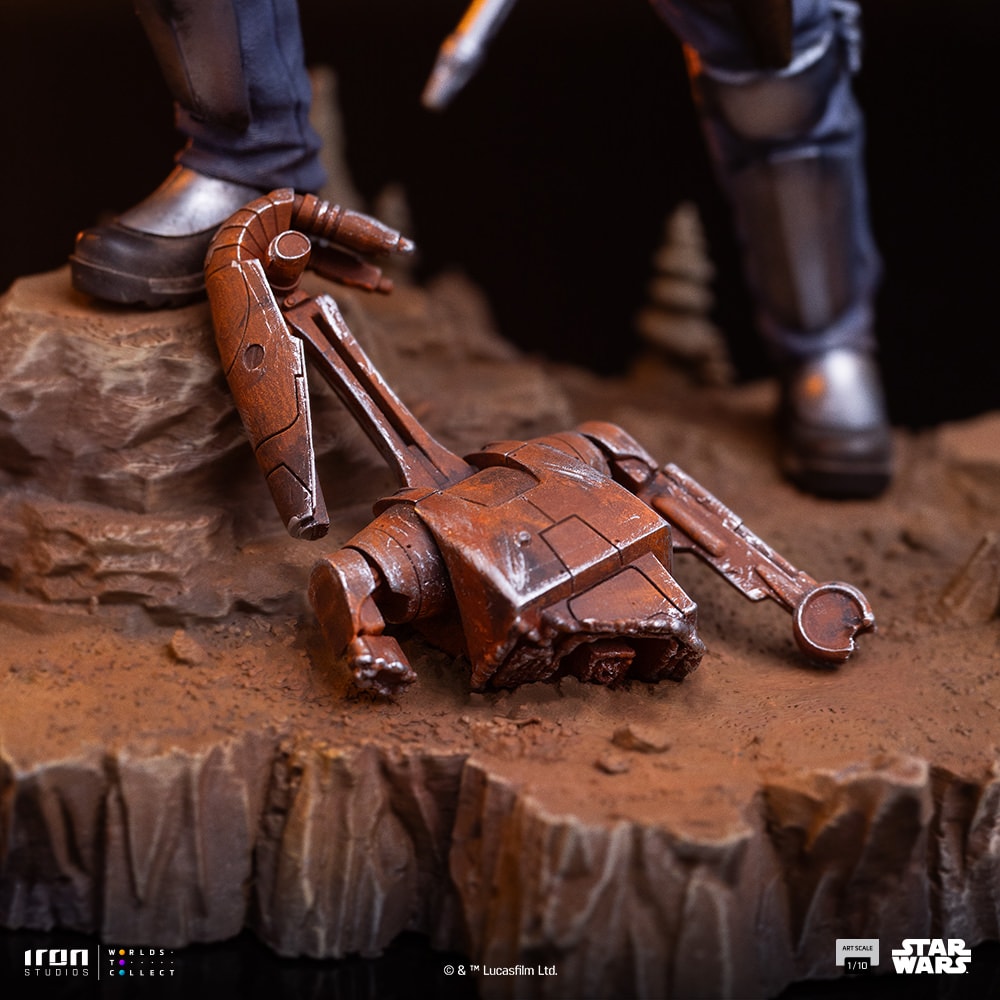 Star Wars Jango Fett 1:10 Scale Statue  (Prototype Shown) View 10