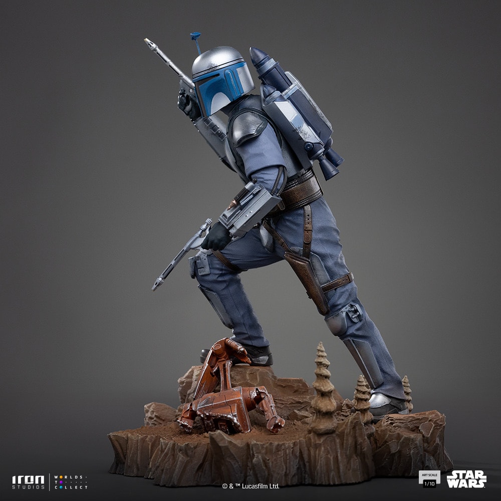 Star Wars Jango Fett 1:10 Scale Statue  (Prototype Shown) View 12