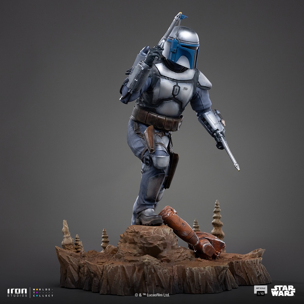 Star Wars Jango Fett 1:10 Scale Statue  (Prototype Shown) View 14
